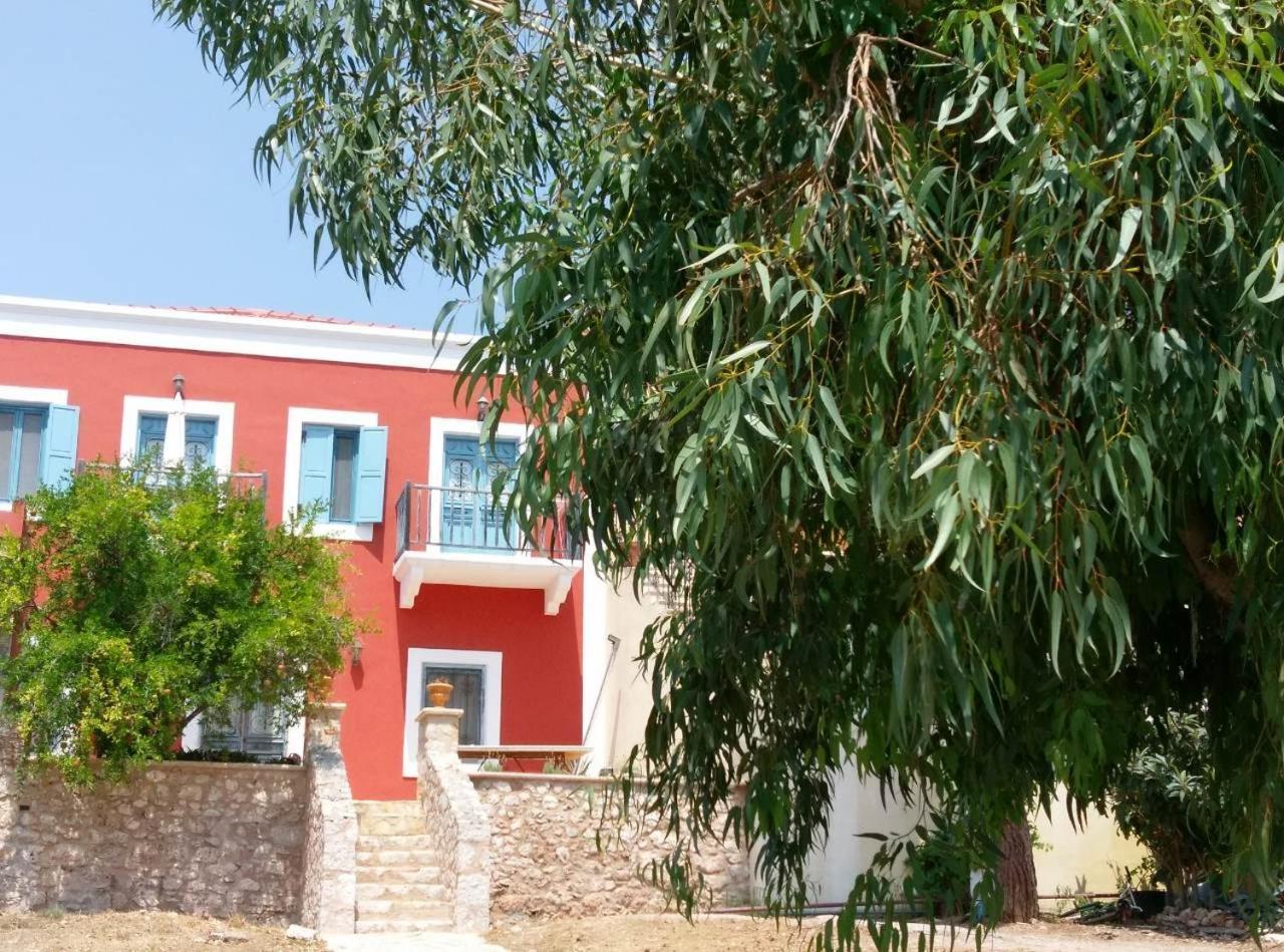 Villa Katingo Chalki Town Bagian luar foto