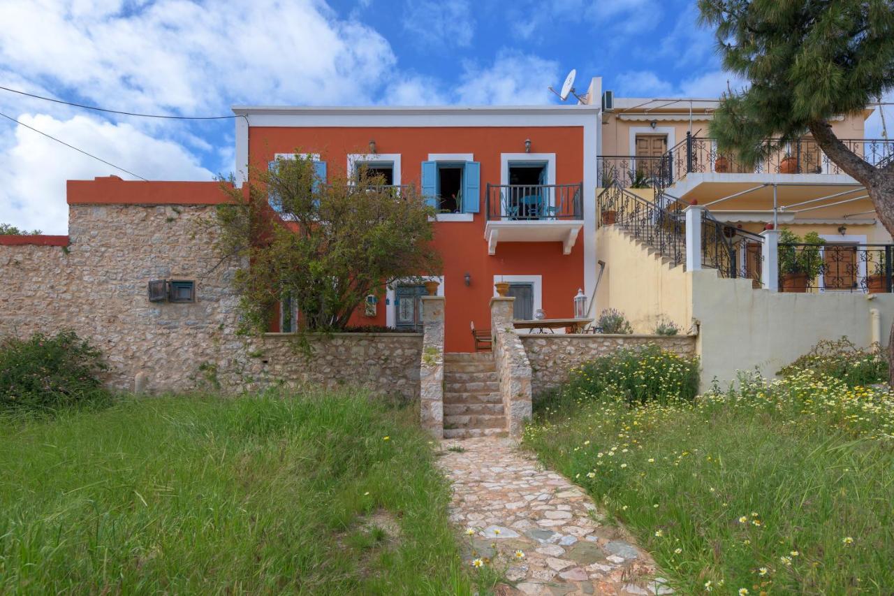 Villa Katingo Chalki Town Bagian luar foto
