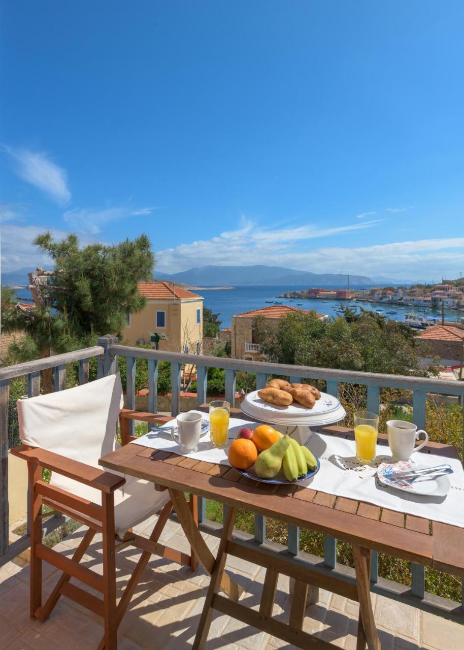Villa Katingo Chalki Town Bagian luar foto